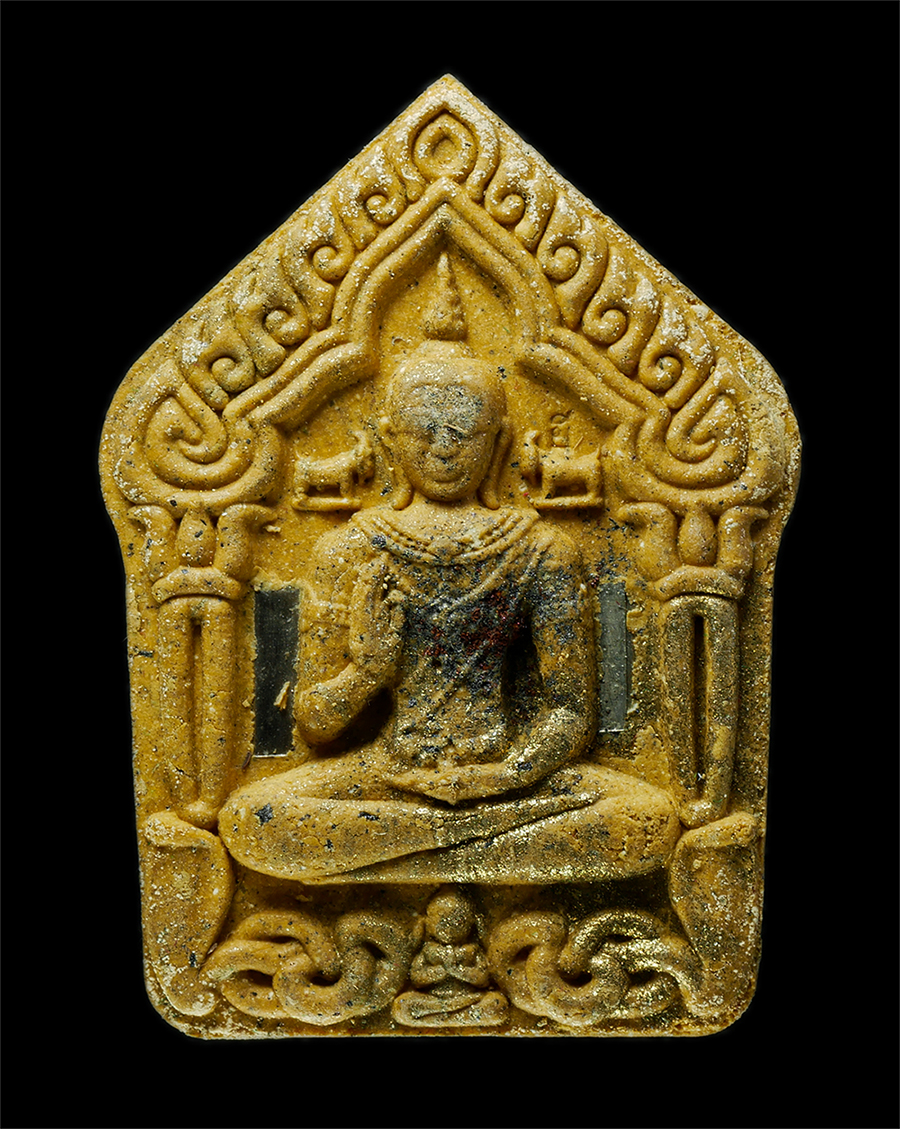 21May25 (28)b1p.jpg - พระขุนแผนผงพรายกุมาร รุ่นแรก หลวงพ่อแฮ้ว จนฺทสโร(พระครูจันทสรคีรีรักษ์) วัดยางเอน ต.ห้วยทับมอญ อ.เขาชะเมา จ.ระยอง ปี2559 บารมีมหาลาภ สร้างพระอุโบสถ ผง [..] | https://kamulet.in.th